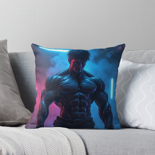 Item preview, Cyber-Dark Anime Lifter – Iron Will designed and sold by OhmAuraArt.