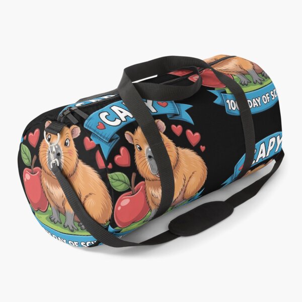 Item preview, 100th day of School Capybara Teacher designed and sold by tiemacopaxer.