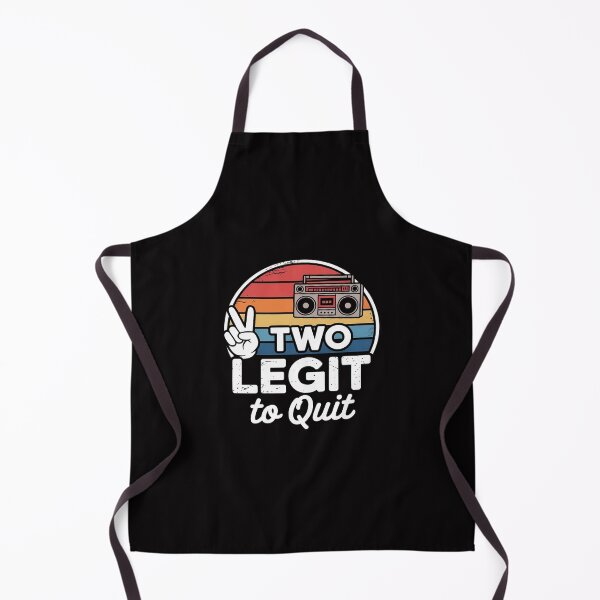 Item preview, 2nd Birthday Hip Hop Theme Two Legit To Quit designed and sold by demarioTTS.