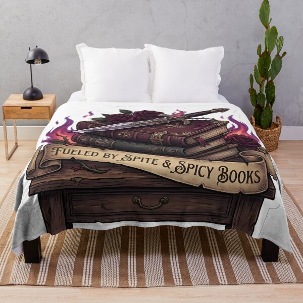 Item preview, Fueled By Spite & Spicy Books Romantasy designed and sold by StickyGuys.