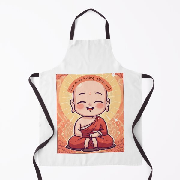 Item preview,  Pop Art Monk– Zen Mandala Cartoon Series ver 4 | Spiritual Calm & Mindfulness Design designed and sold by CosmicNook1.