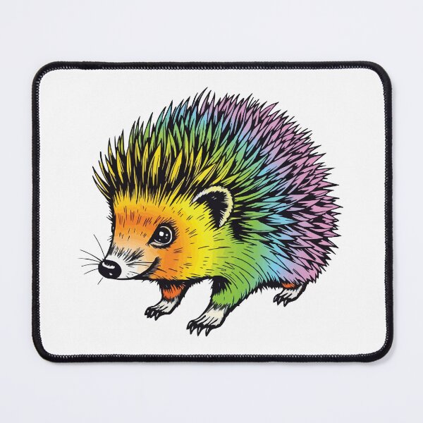 Item preview, Rainbow European Hedgehog designed and sold by Petzzz.