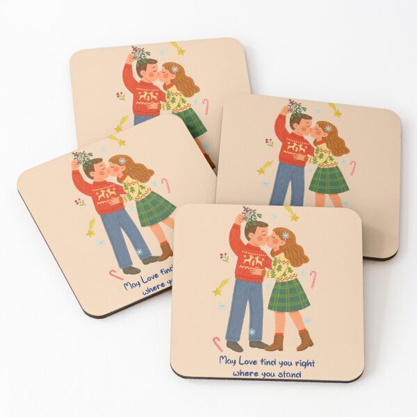 Item preview, May Love find you wherever you stand-Christmas card art designed and sold by taika tori.