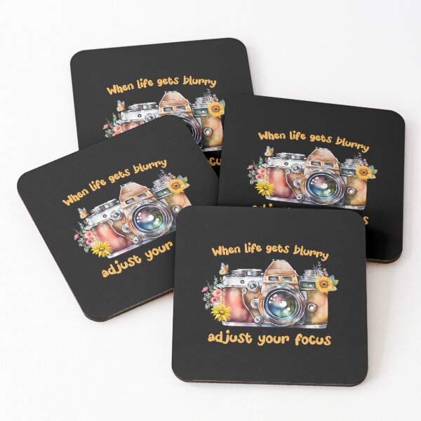 Item preview, When Life Gets Blurry Adjust Your Focus Cute Camera designed and sold by SarahLorri.