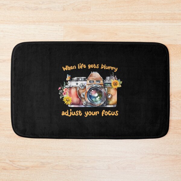 Item preview, When Life Gets Blurry Adjust Your Focus Cute Camera designed and sold by SarahLorri.
