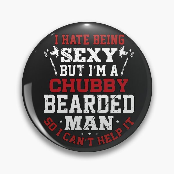 Item preview, Chubby Bearded Man – Funny Viking Humor Design designed and sold by Fun-and-joy.