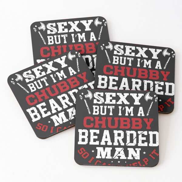 Item preview, Chubby Bearded Man – Funny Viking Humor Design designed and sold by Fun-and-joy.