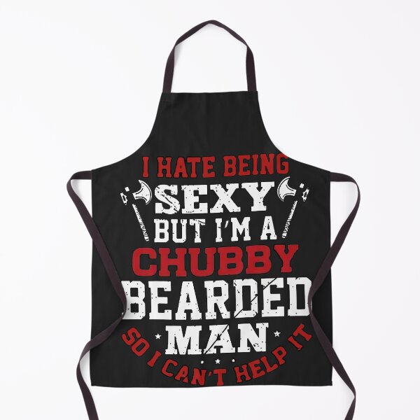 Item preview, Chubby Bearded Man – Funny Viking Humor Design designed and sold by Fun-and-joy.