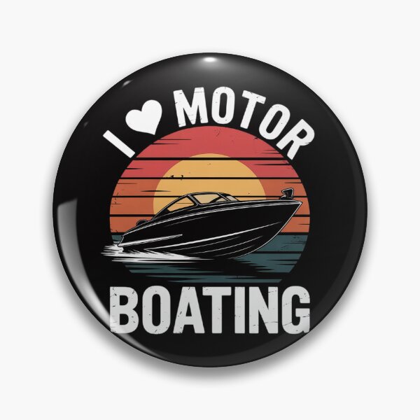 Item preview, I Love Motor Boating Boater designed and sold by demarioTTS.