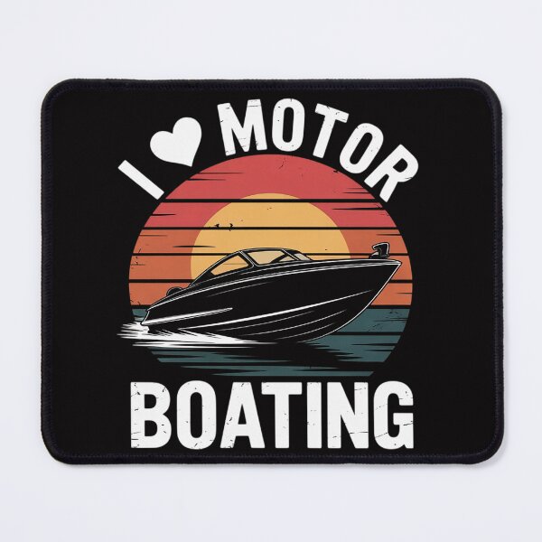 Item preview, I Love Motor Boating Boater designed and sold by demarioTTS.