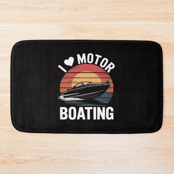 Item preview, I Love Motor Boating Boater designed and sold by demarioTTS.