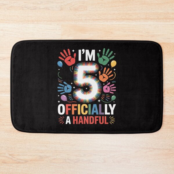 Item preview, I'm Officially A Handful Five 5th Birthday Turning 5 designed and sold by demarioTTS.