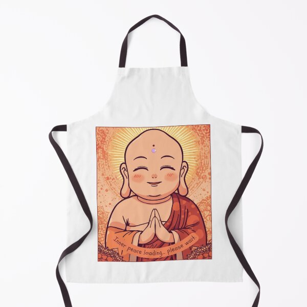 Item preview,  Pop Art Monk– Zen Mandala Cartoon Series ver 5 | Spiritual Calm & Mindfulness Design designed and sold by CosmicNook1.