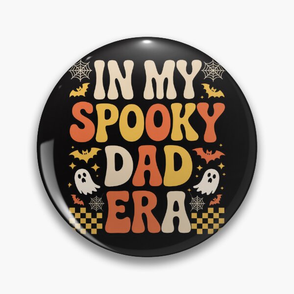 Item preview, In My Spooky Dad Era Groovy Ghost Pumpkins Halloween Father designed and sold by demarioTTS.