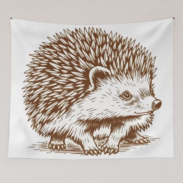 Item preview, Vintage European Hedgehog designed and sold by Petzzz.