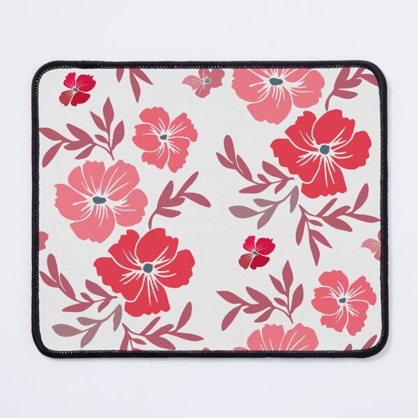 Item preview, Red And Pink Hand Drawn Floral Pattern designed and sold by mariamsol.