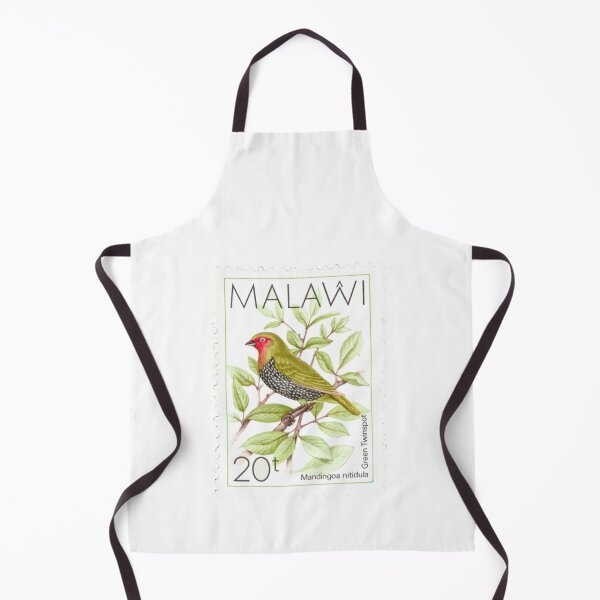 Item preview, Malawi Green Backed Twinspot Vintage Postage Stamp designed and sold by red-amber65.