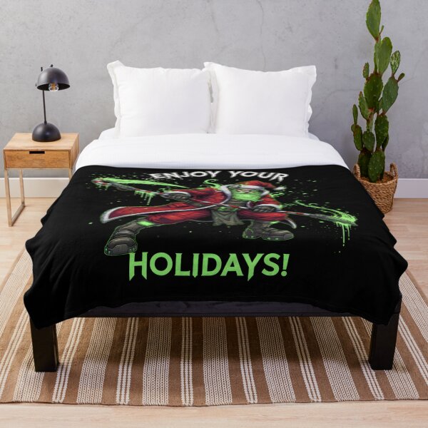 Item preview, Badass Santa Enjoy Your Holidays - Cool Grunge Christmas Design designed and sold by SoulenCify.