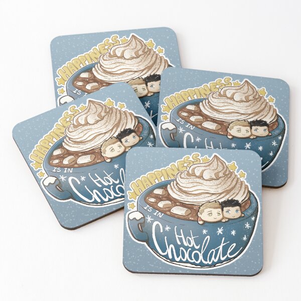 Item preview, Happiness is in hot chocolate Destiel designed and sold by Melle-OtterWise.