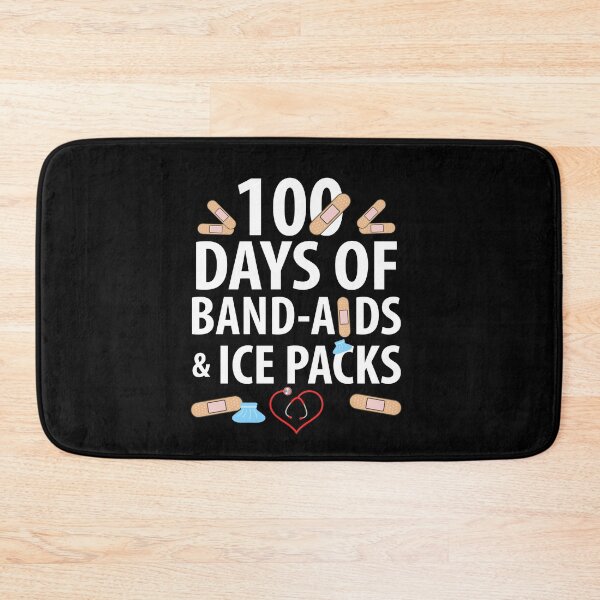 Item preview, 100 Days Band Aids & Ice Packs Nurse designed and sold by SakuraPxl.