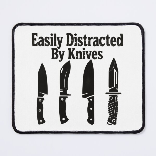 Item preview, Easily Distracted By Knives Inside Chaotic Midnight Thoughts designed and sold by HumansStuck12.