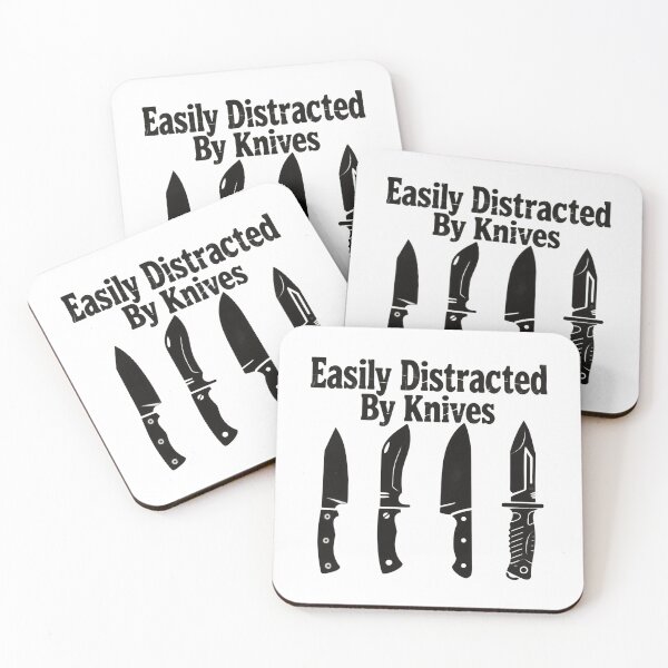 Item preview, Easily Distracted By Knives Inside Chaotic Midnight Thoughts designed and sold by HumansStuck12.