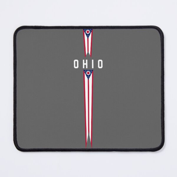 Item preview, Ohio Flag Sword - Modern & Minimalist State Pride Tee designed and sold by mashmosh.