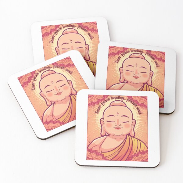 Item preview,   Pop Art Monk– Zen Mandala Cartoon Series ver 7  | Spiritual Calm & Mindfulness Design designed and sold by CosmicNook1.