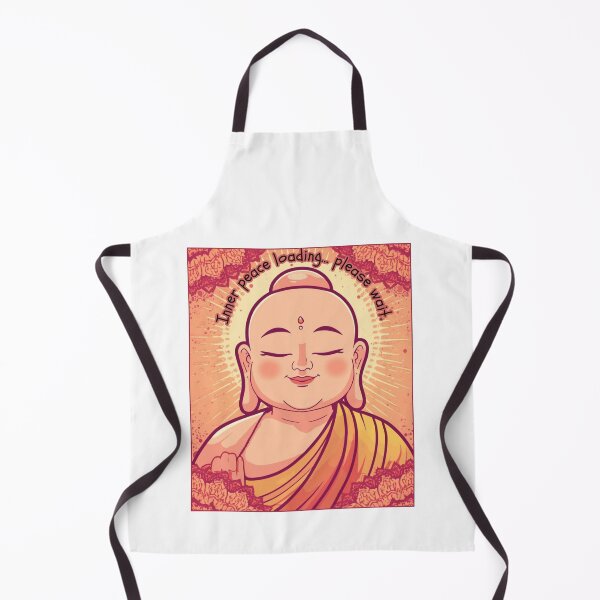 Item preview,   Pop Art Monk– Zen Mandala Cartoon Series ver 7  | Spiritual Calm & Mindfulness Design designed and sold by CosmicNook1.