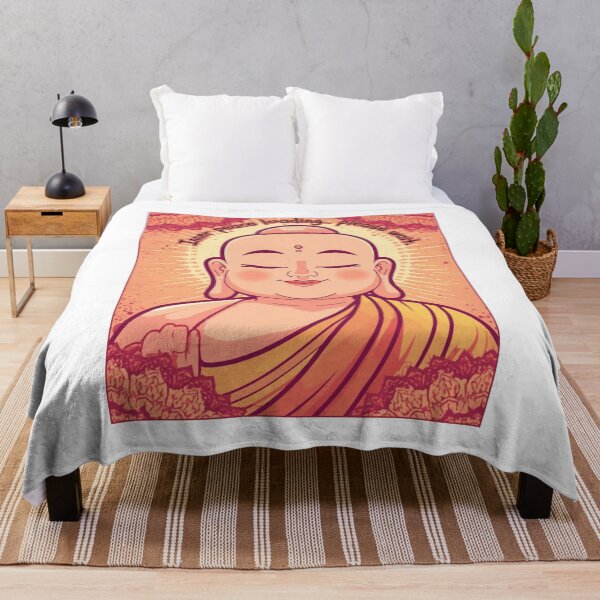 Item preview, Pop Art Monk– Zen Mandala Cartoon Series ver 7 | Spiritual Calm & Mindfulness Design designed and sold by CosmicNook1.