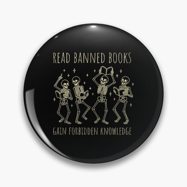 Item preview, Funny Skeleton Read Banned Books Gain Forbidden Knowledge designed and sold by EarlineImogene.