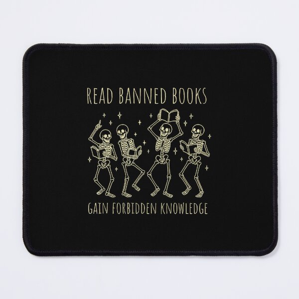 Item preview, Funny Skeleton Read Banned Books Gain Forbidden Knowledge designed and sold by EarlineImogene.