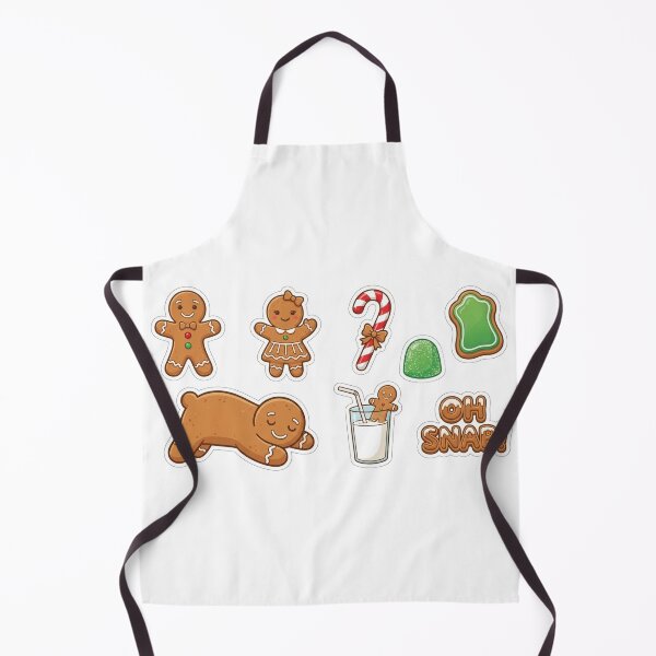 Item preview, Cute Gingerbread Man and Family Christmas Sticker Pack designed and sold by BKPrintDesing.
