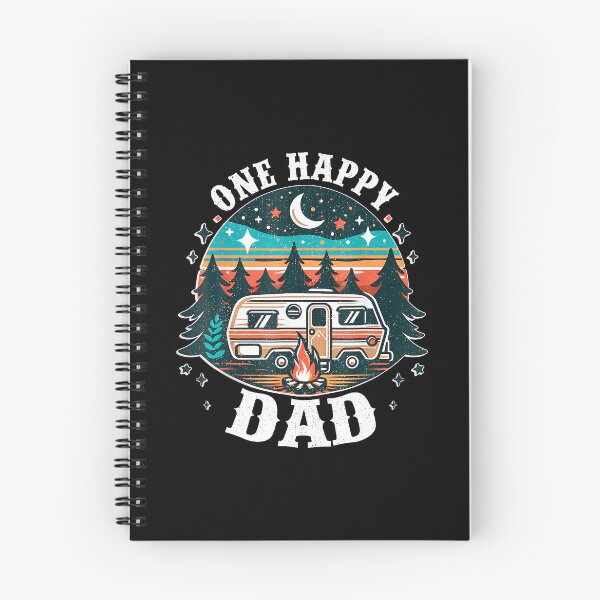 Item preview, One Happy Dad One Happy Camper Birthday Boy Girl Family designed and sold by TamaraIrma.
