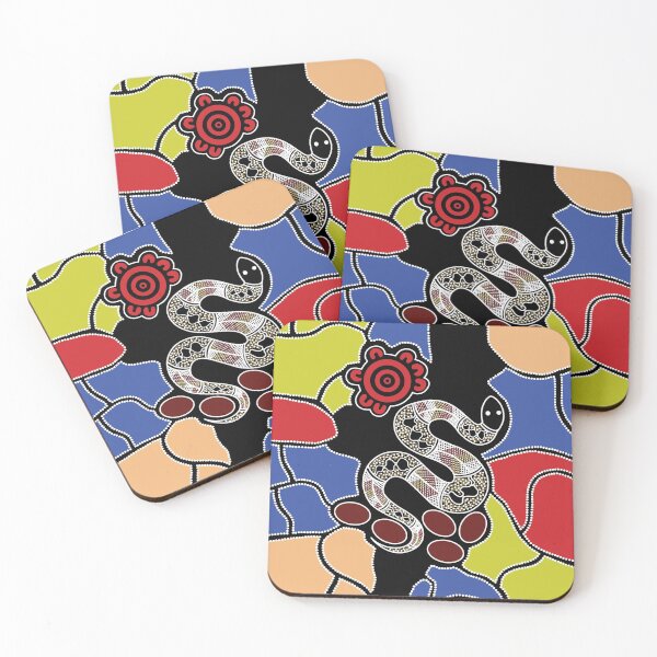 Item preview, Authentic Aboriginal Art -  Snake Dreaming designed and sold by HogarthArts.