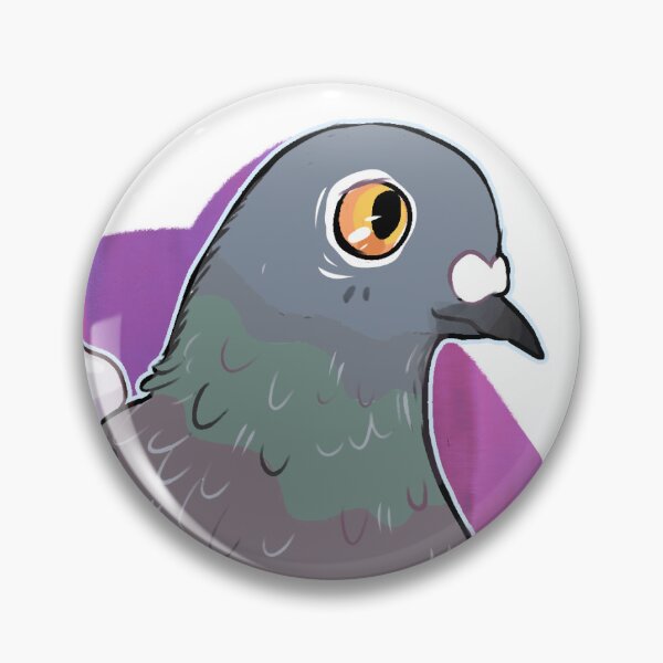 Item preview, Pigeon with Ornamental Blossoms designed and sold by radariant.