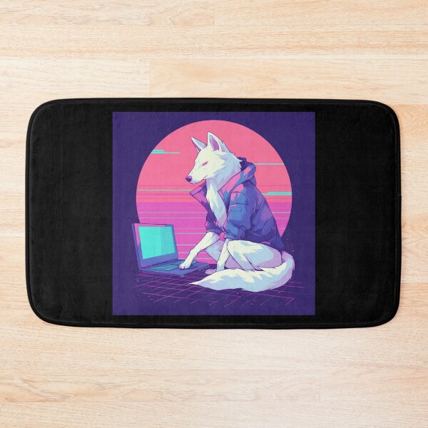Item preview, Neon pixel dog designed and sold by SMARTKIT  DESIGNAGENCY.