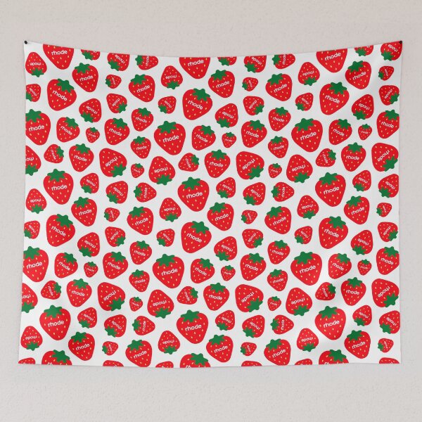 Item preview, strawberry print designed and sold by delicate-pov.