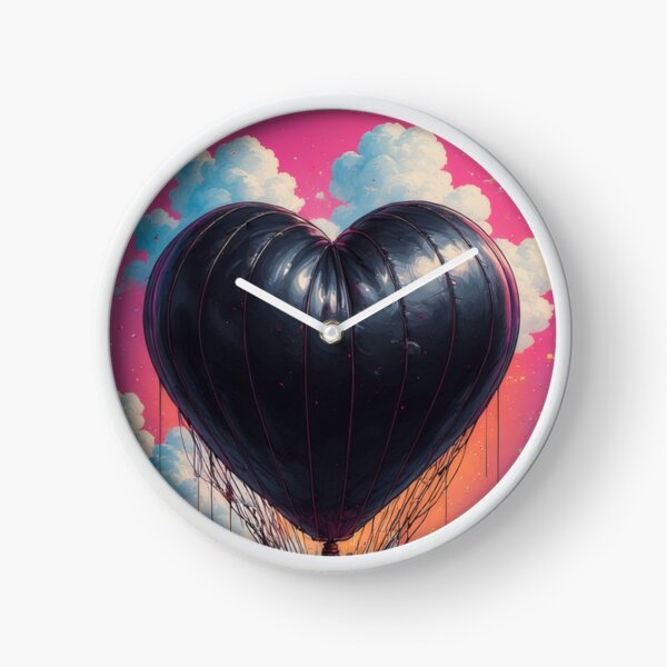 Item preview, Love hot air balloon above dreamy clouds. designed and sold by Mianku | Für das Leben.