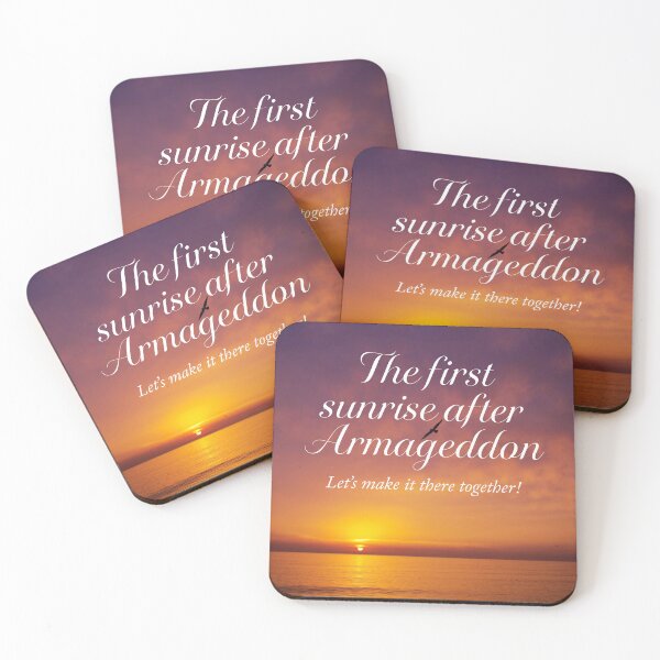 Item preview, The First Sunrise After Armageddon designed and sold by Paper Bee Gift Shop.