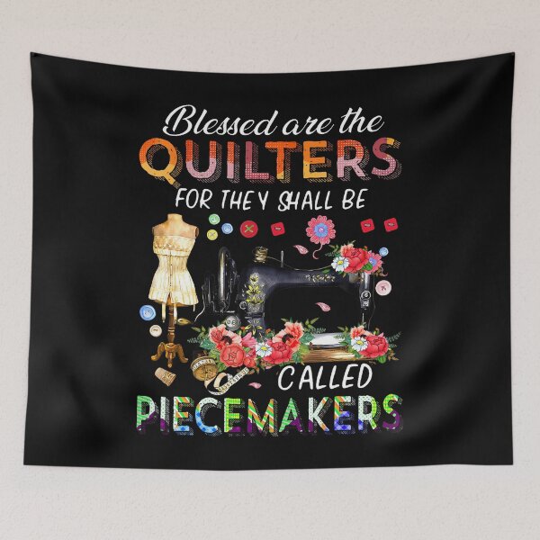 Item preview, Blessed Are The Quilters Quilting For Quilter Sewer Women designed and sold by JaneJanie.