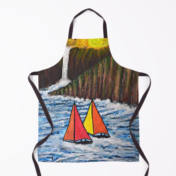 Item preview, Sloops at sunset designed and sold by George Hutton Hunter.
