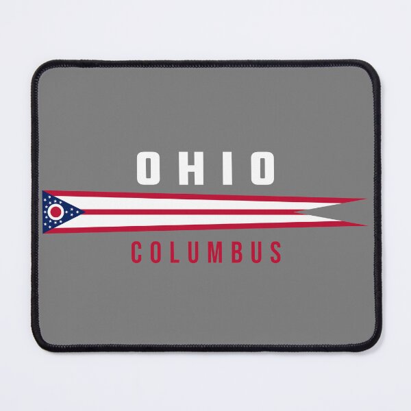 Item preview, Ohio Flag Banner - Columbus State Pride Retro Minimalist Tee designed and sold by mashmosh.