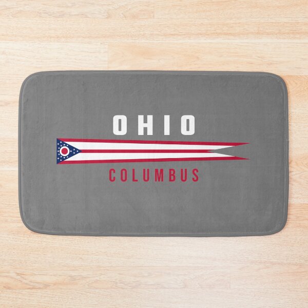 Item preview, Ohio Flag Banner - Columbus State Pride Retro Minimalist Tee designed and sold by mashmosh.