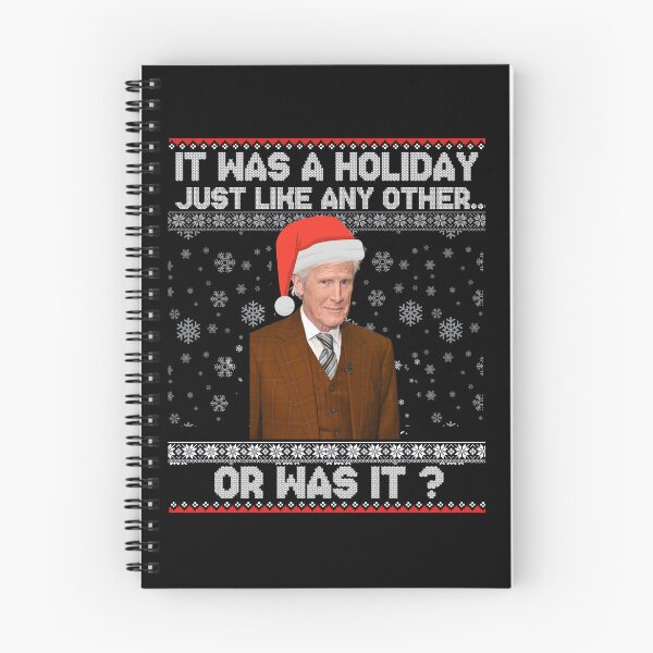 Item preview, Keith Morrison christmas sweater True Crime Ugly Christmas it was a holiday just like any other  Funny Christmas Sweater  designed and sold by EvelynZem.