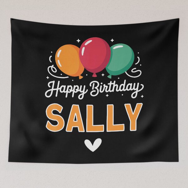 Item preview, Happy Birthday Saying Sally designed and sold by SarahLorri.