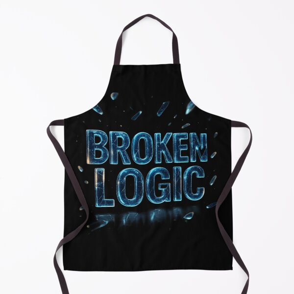 Item preview, Broken Logic - Shattered Glass Typography designed and sold by MKreative Studio.