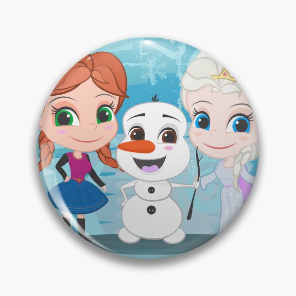 Item preview, Anna, Olaf and Elsa designed and sold by Inescpacheco.