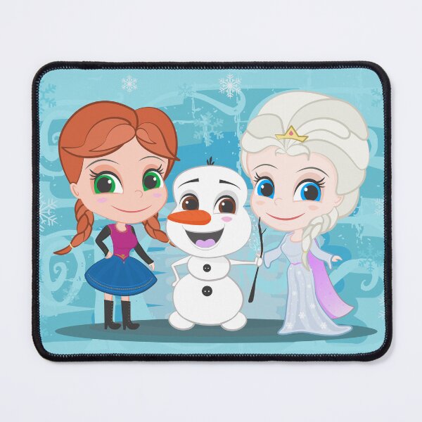 Item preview, Anna, Olaf and Elsa designed and sold by Inescpacheco.