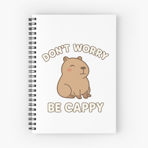 Item preview, No te preocupes, sé capibara – Lindo capibara designed and sold by RetroPop23.